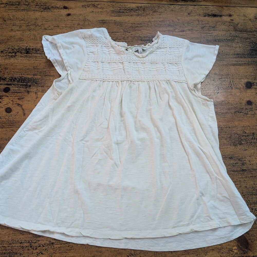 Ella Moss Cream Blouse